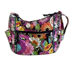 Vera Bradley Women’s Pink Medium Sized Shoulder Crossover Bag Purse